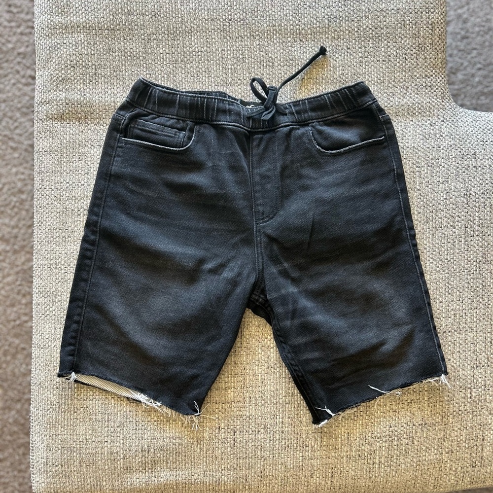 Men's Black Casual Shorts